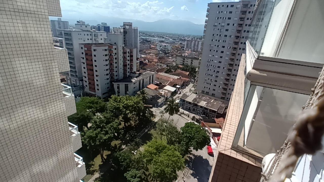 Apto Com Sacada Gourmet Vista Mar برايا جراندي المظهر الخارجي الصورة
