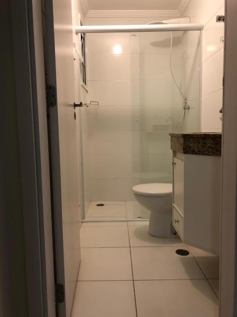 Apto Com Sacada Gourmet Vista Mar برايا جراندي المظهر الخارجي الصورة